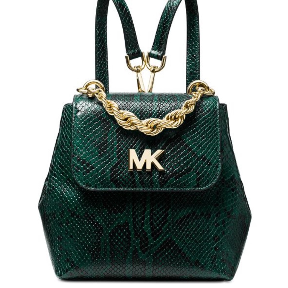 Michael Kors Python Convertible Backpack